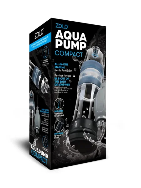 Zolo Aquapump Compact Penis Pump — image 6 of 6