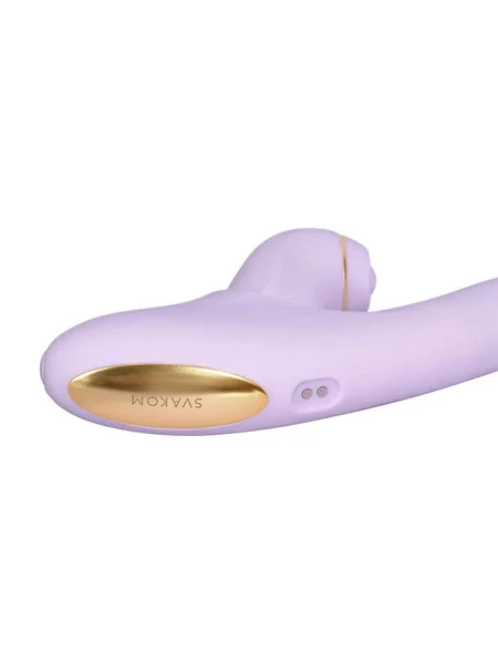 Svakom Duoglow Thrusting Vibrator With Pulsating Stimulator — image 5 of 8