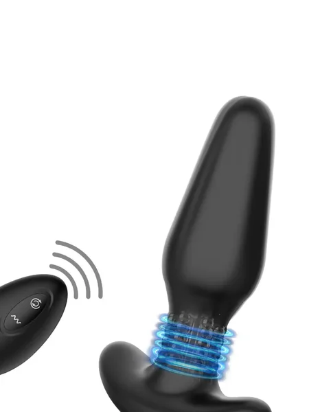 Winyi Bruce Vibrating Anal Plug With Rotating Beads — image 4 of 8