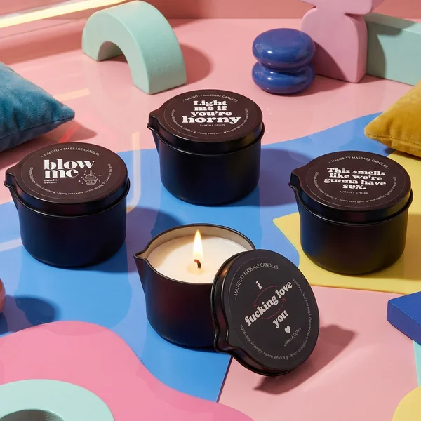 Kama Sutra Naughty Mini Massage Candle In Pour Spout Tin 2 oz — image 2 of 9