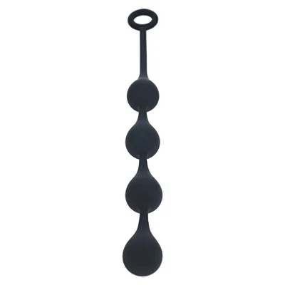 shots levelz waterdrop silicone anal beads medium