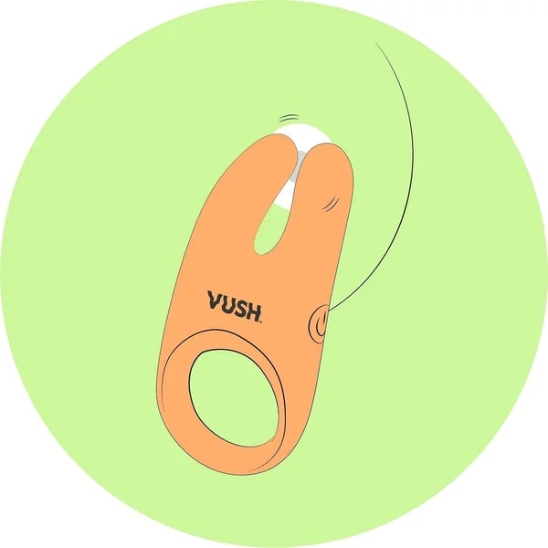 VUSH Orb Couples Silicone Vibrating Waterproof Pleasure Ring — image 7 of 7