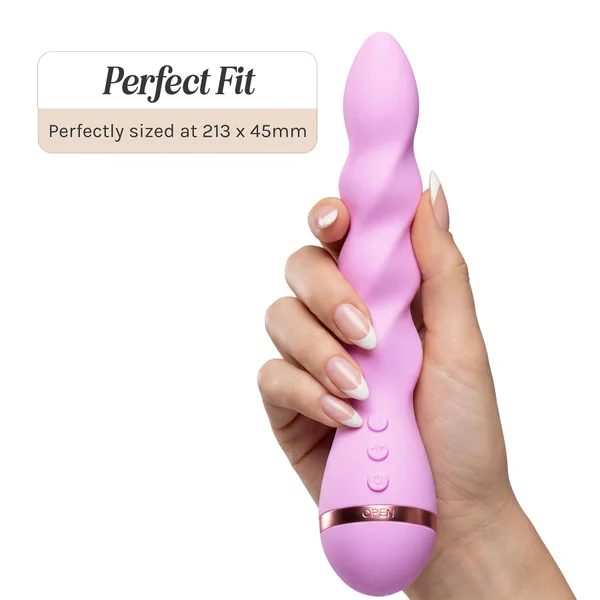 VUSH Siren Twist Silicone Rechargeable Waterproof Vibrator — image 10 of 12