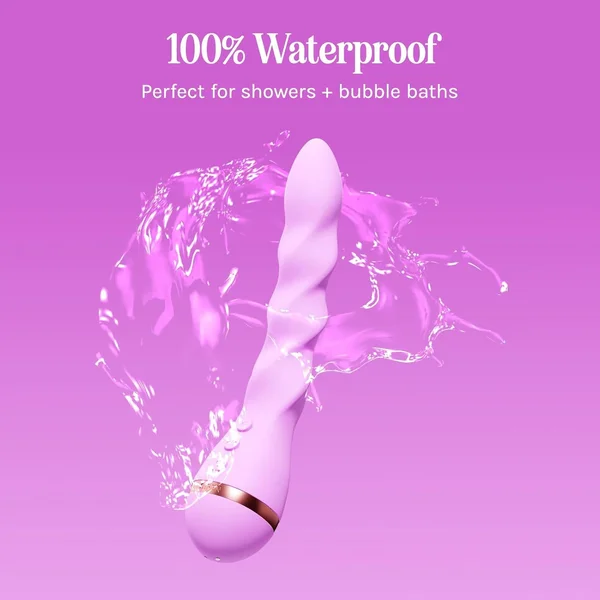VUSH Siren Twist Silicone Rechargeable Waterproof Vibrator — image 7 of 12