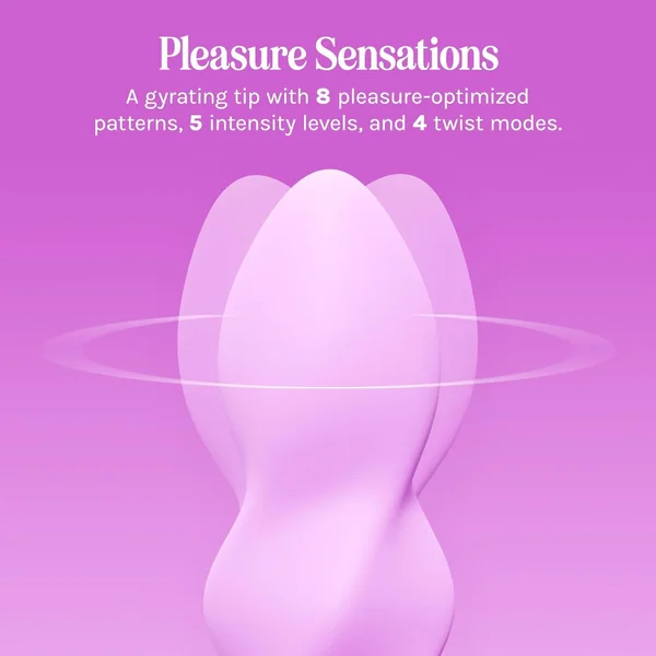 VUSH Siren Twist Silicone Rechargeable Waterproof Vibrator — image 3 of 12