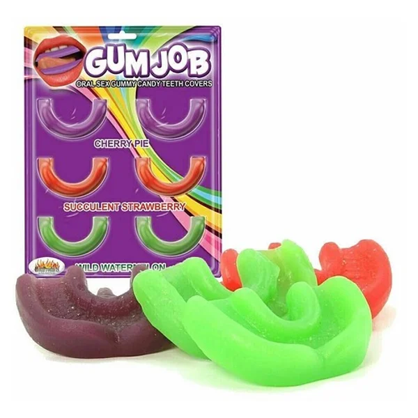 Gum Job oral sex teeth candy — image 3 of 4