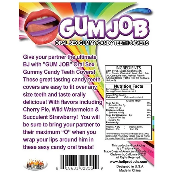 Gum Job oral sex teeth candy — image 4 of 4