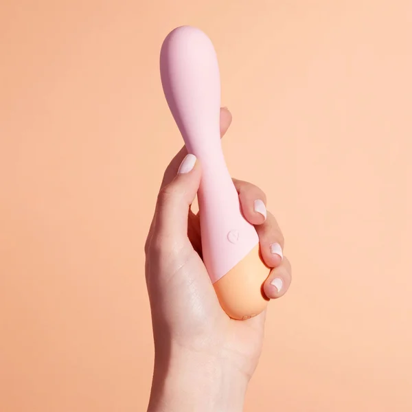 VUSH Peachy Silicone Rechargeable Waterproof G-Spot Vibrator — image 2 of 9
