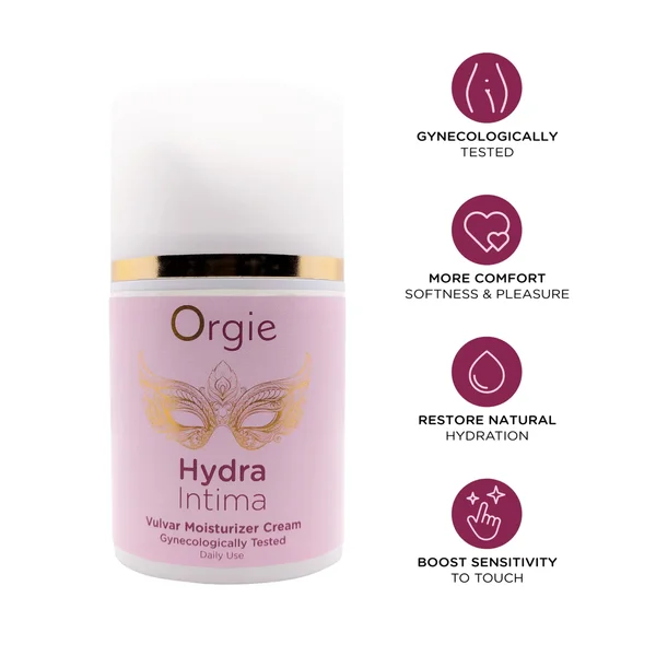 Orgie Hydra Intimate Vulva Moisturizer Cream 1.7oz - Daily Hydration For Changing Bodies & Delicate Skin! — image 5 of 6