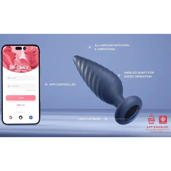 Honey Play Box Noah App-Controlled Rotating Butt Plug — image 5 of 7