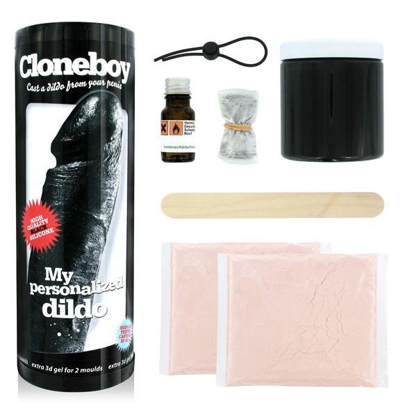 The Cloneboy Cast Your Own Black Dildo Kit