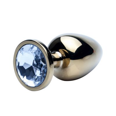 Precious Metals Large Gold Anal Plug