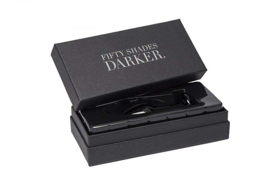 Fifty Shades Darker Something Darker Glass Butt Plug