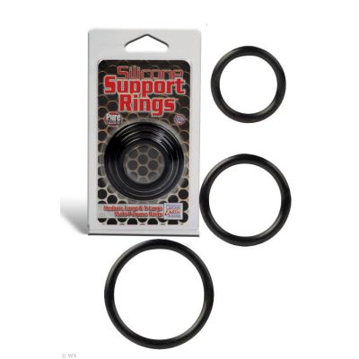 California Exotic Silicone Support Cock Ring Pack