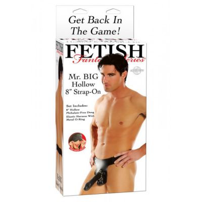 Fetish Fantasy Mr Big Hollow 8 Inch Strap On