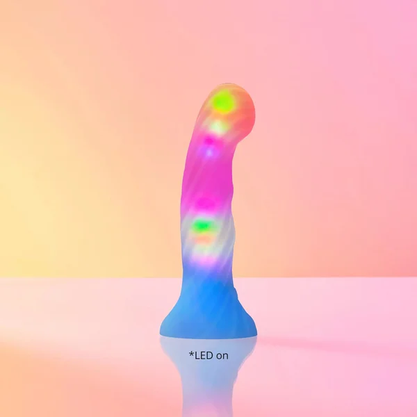 Candy Loop Light Up Silicone Dildo With Suction Cup Base By Love To Love — image 2 of 6