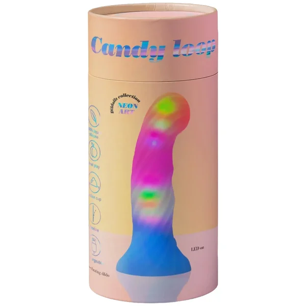 Candy Loop Light Up Silicone Dildo With Suction Cup Base By Love To Love — image 5 of 6