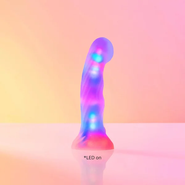 Sugar Bomb Light Up Silicone Dildo With Suction Cup Base By Love To Love — image 2 of 6