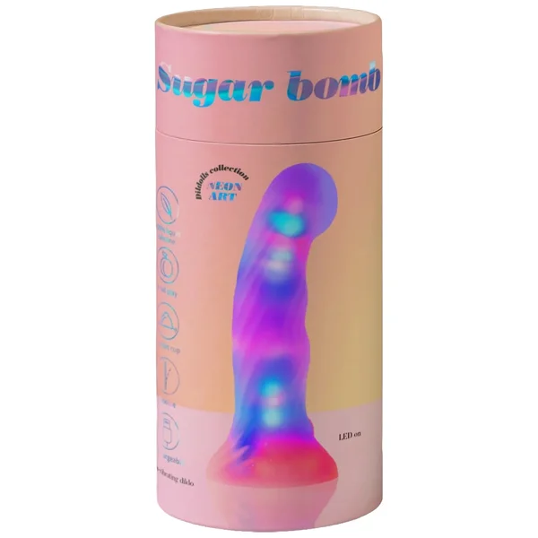Sugar Bomb Light Up Silicone Dildo With Suction Cup Base By Love To Love — image 5 of 6