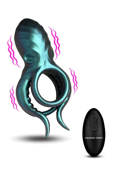 Creature Cocks Octo Grip 5.3" Remote Controlled Tentacle Couples Ring — image 2 of 6