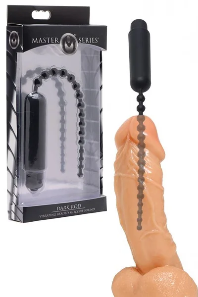 Master Series Vibrating Beaded Urethral Sound — image 4 of 6