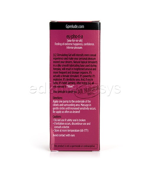 [G] female stimulation gel