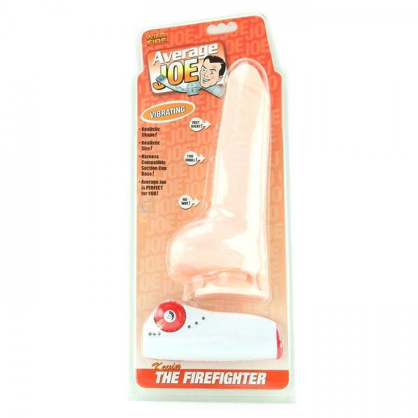 Average Joe "Kevin the Firefighter" Remote Control Dildo
