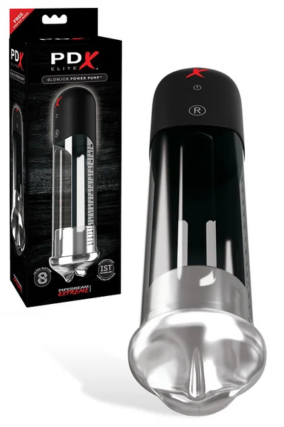 Pipedream Realistic Blowjob Suction Pump — image 10 of 12