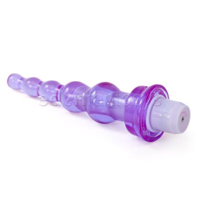 Spectra gel beaded anal vibrator