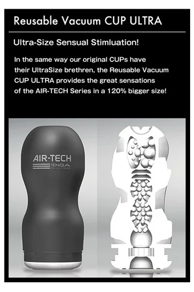Tenga Air Tech Vacuum Masturbator (Ultra Size) — image 14 of 15