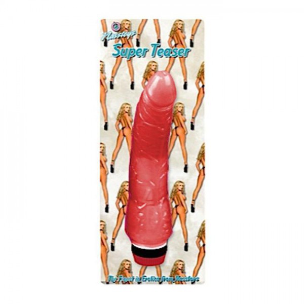 Super Teaser Jelly Vibrating Dong — image 5 of 6