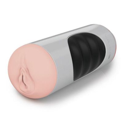 Mega Grip Squeezable Vibrating Pussy Stroker