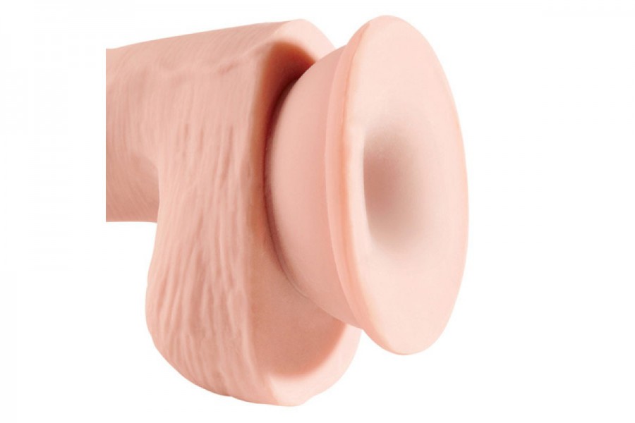 KING COCK PLUS 5 IN.TRIPLE DENSITY COCK WITH BALLS