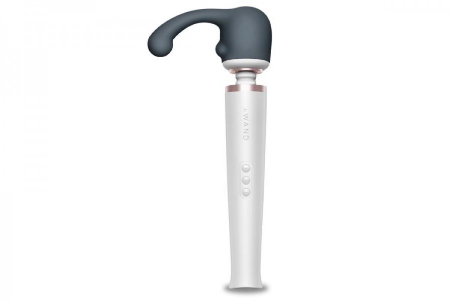 Le Wand Curve Weighted Silicone Massager Attachment