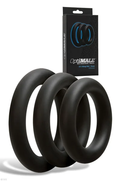 Doc Johnson Thick Cock Rings (Set of 3) — image 3 of 3
