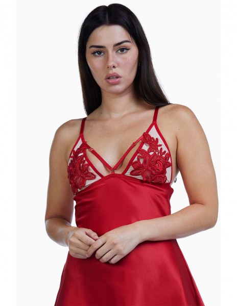 HUSTLER Applique Chemise — image 9 of 11