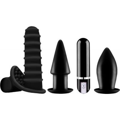 Tutti Rechargeable Sex Toy Kit Black