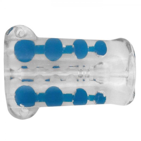 Double pleasure comfort grip stroker