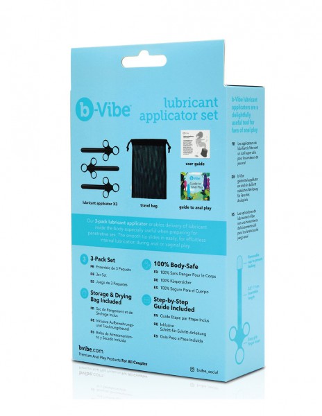 b-Vibe Lubricant Applicator Set