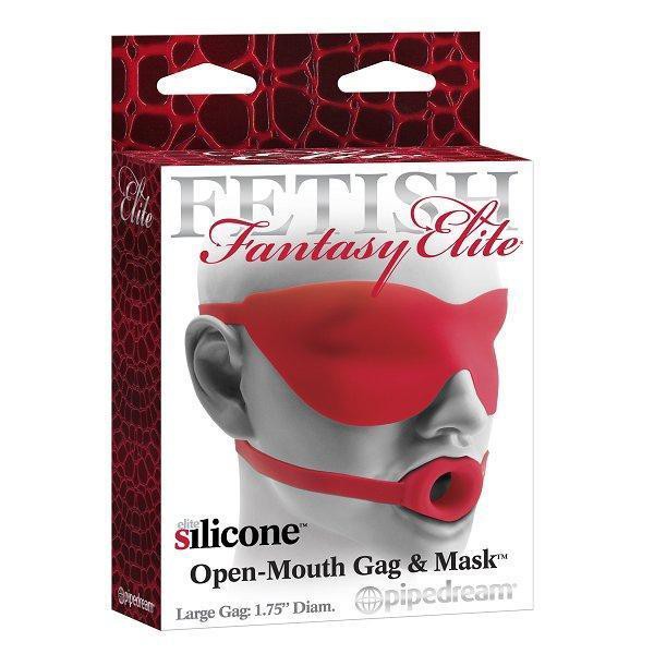 Fetish Fantasy Elite Large Open-Mouth Gag & Mask