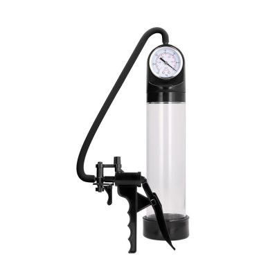 Elite Pump with Advanced PSI Gauge Transparent