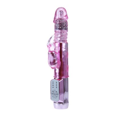Rechargeable throbbing petite bunny