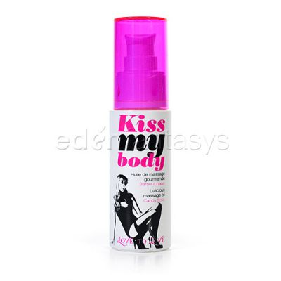 Kiss my body luscious massage oil