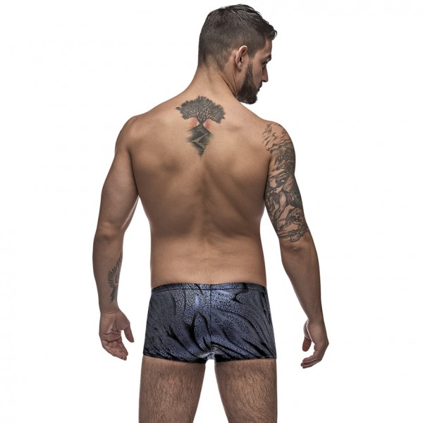 Male Power Blue Snakeskin Boxers
