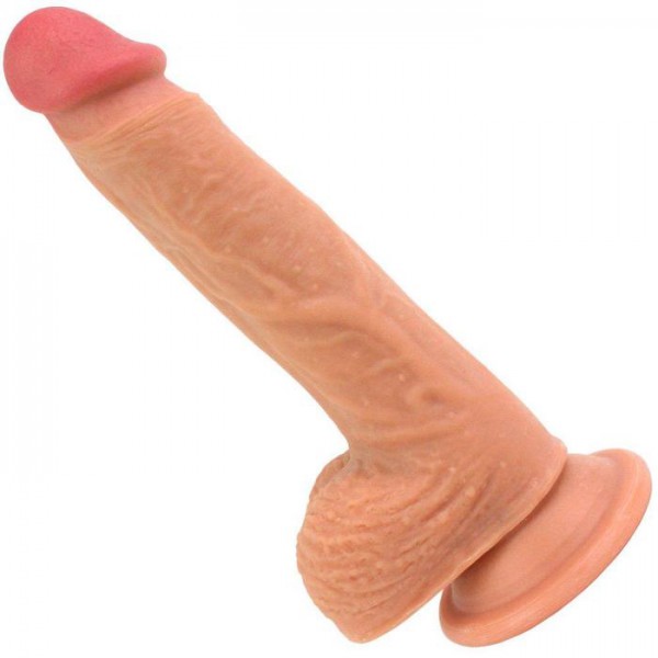 Lifelike 8.5" Silicone Dong - Incredible G-Spot Stimulation!