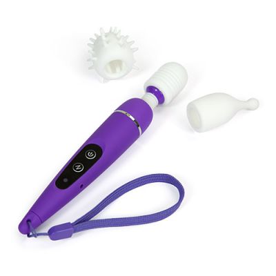 Eden rechargeable pocket wand with attachments