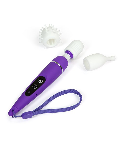 Eden rechargeable pocket wand with attachments