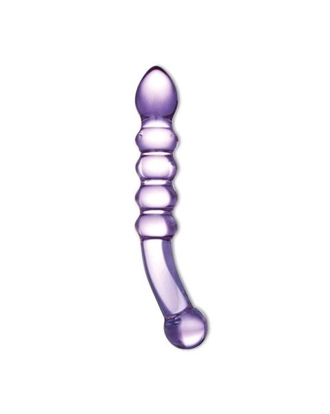 Glas Purple Rain Ribbed Glass by Glas