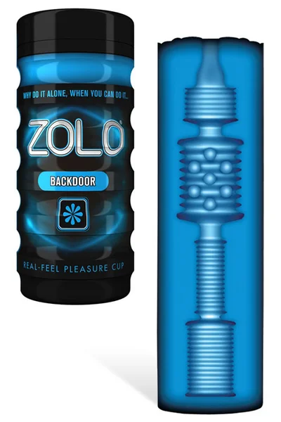 ZOLO Real-Feel Pleasure Cup Masturbator - Backdoor — image 9 of 12