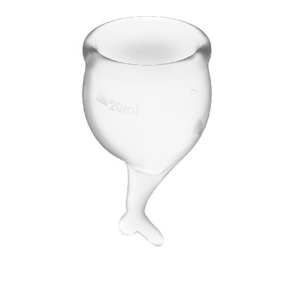 Feel Secure Menstrual Cup Transparent 2pcs — image 2 of 9